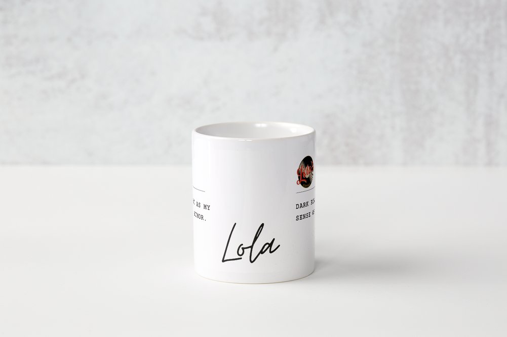 "DARK ROAST AS MY..."
