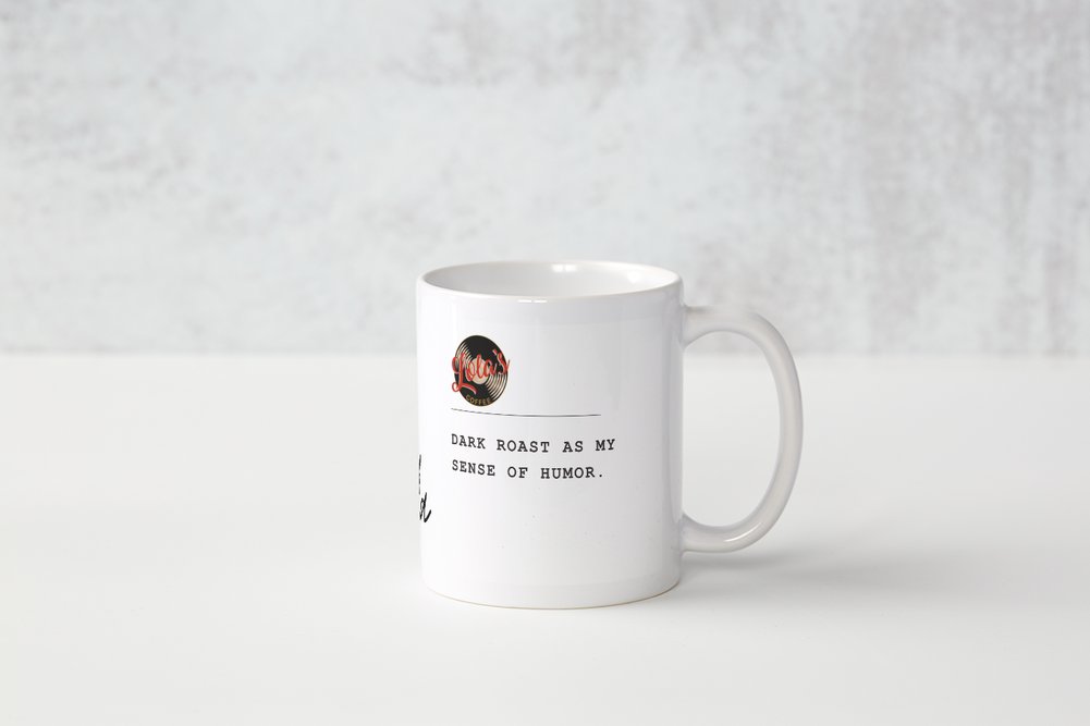 "DARK ROAST AS MY..."
