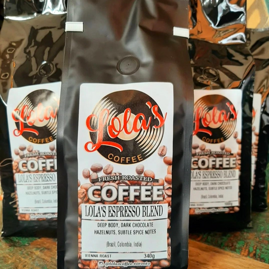 340GR. DARK ROAST LOLA'S ESPRESSO BLEND
